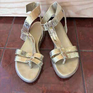 Gold Dress Sandals